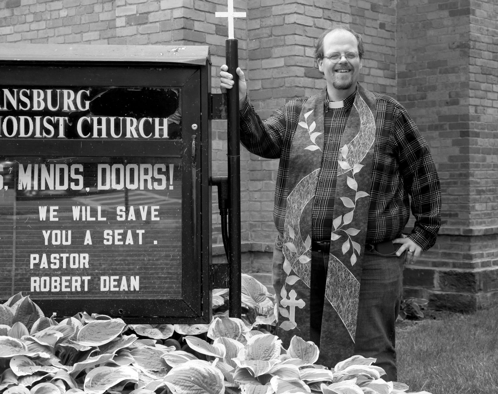 Pastor Robert “Rob” Dean, newly appointed to the Trumansburg United Methodist Church.